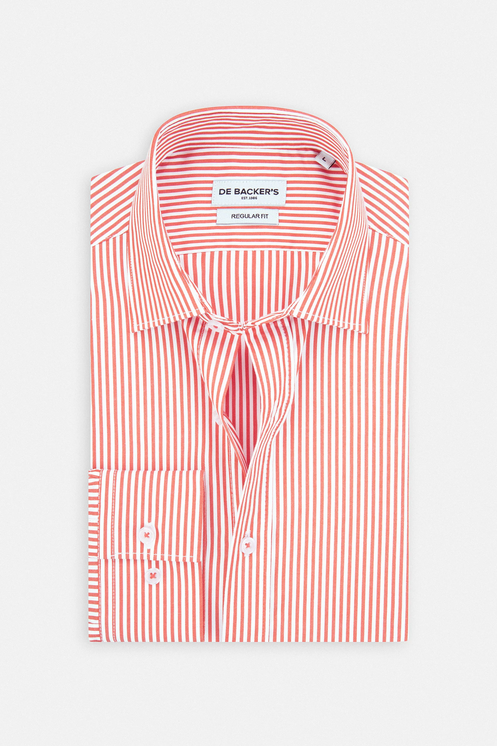 Striped Rose Smart Casual Shirt