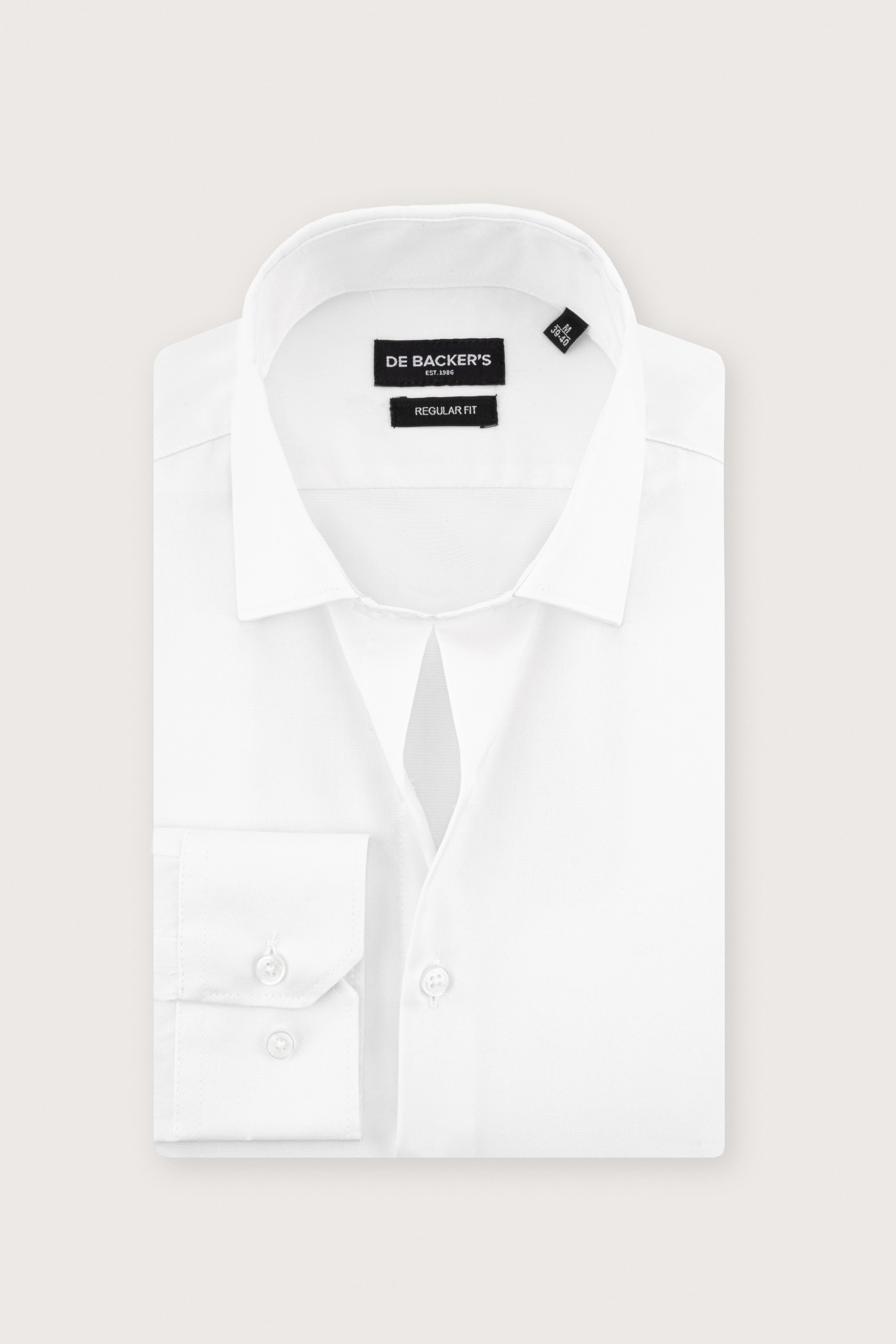 White Basic Classic Shirt