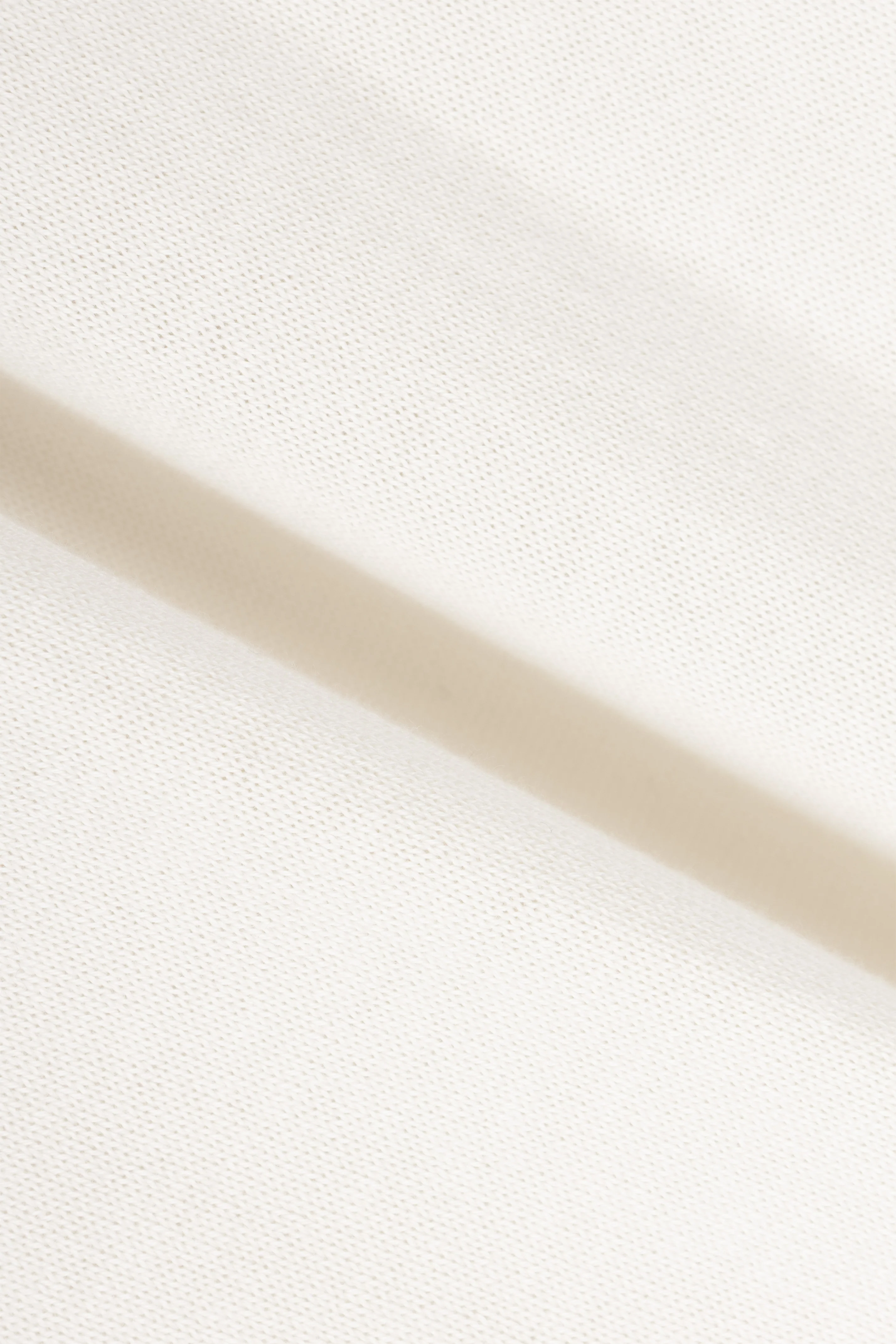 White Knitted Polo - Image 4