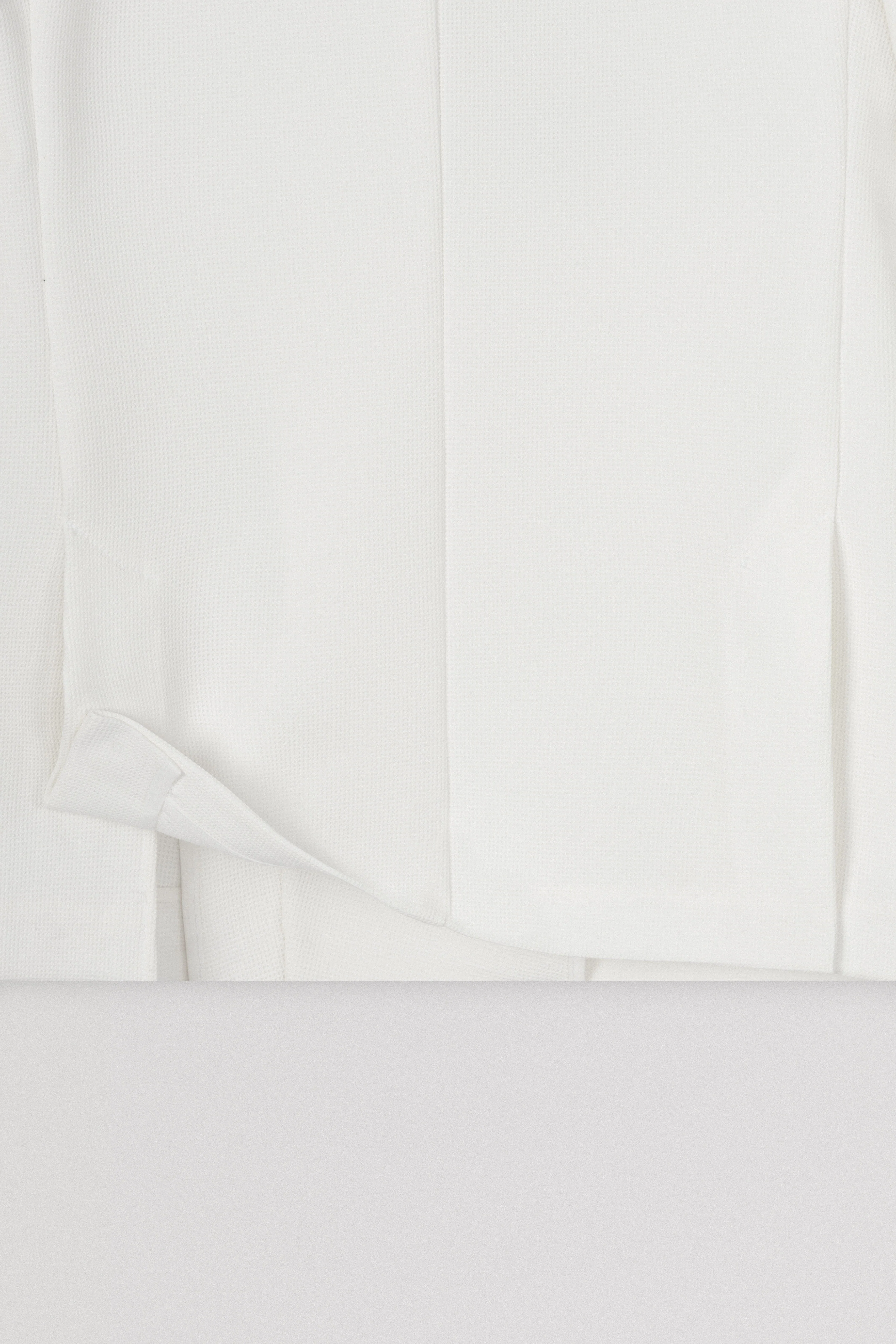 White patterned Casual Blazer - Image 5