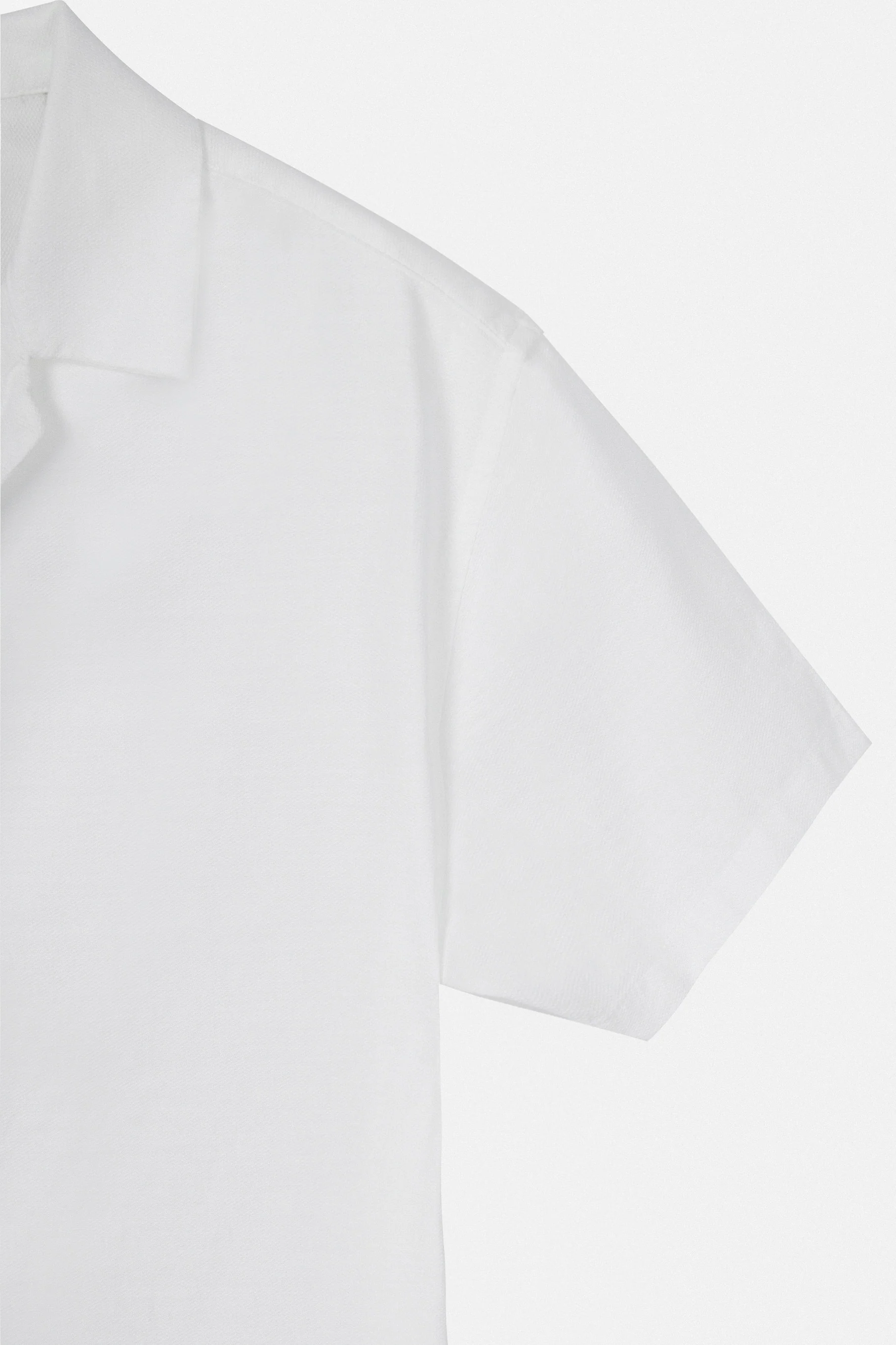 White Short Sleeves Shirt - Image 3