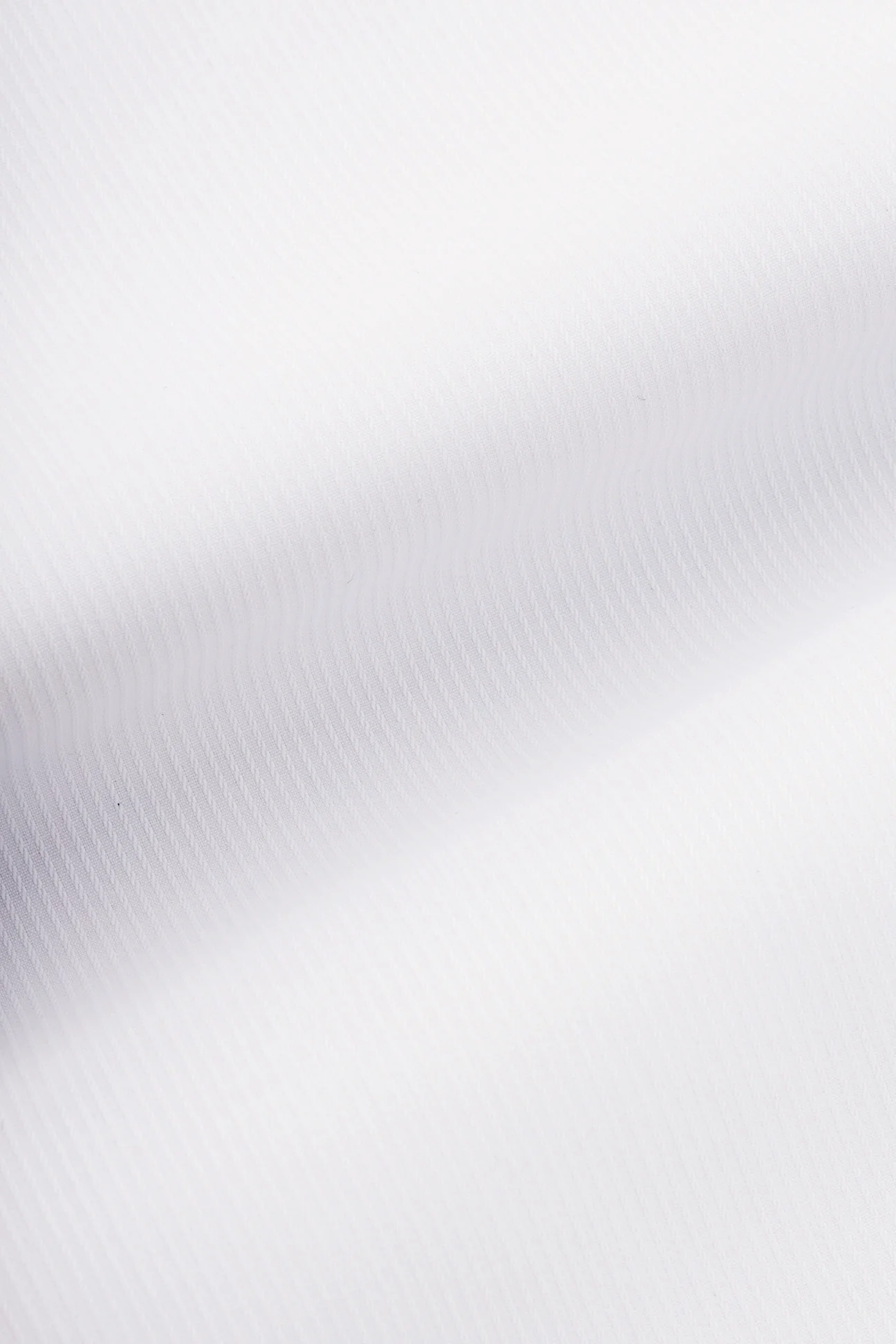 White Textured Wingtip Shirt - Image 4